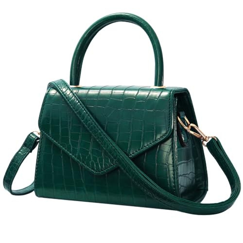 YDSIII Green Top-Handle Handbag Mini Purse for Women Crossbody Bag Cute Clutch for Party Wedding | Amazon (US)