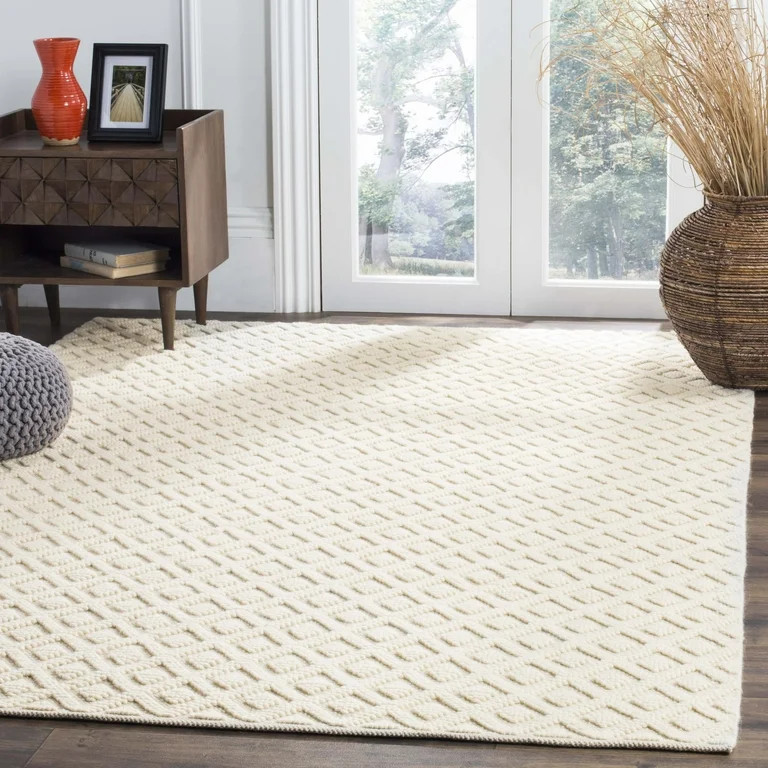 SAFAVIEH Vermont Joss Geometric Diamonds Area Rug, Ivory, 8' x 10' | Walmart (US)