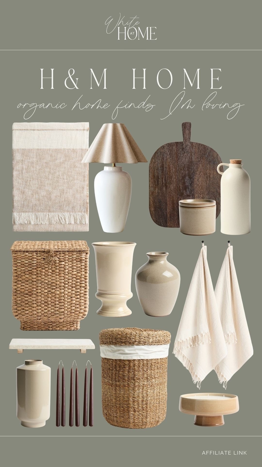 Organic home finds and favorites from H&M! The prettiest mix of kitchen finds, bathroom essentials, warm woven baskets, and cozy lighting. The price points of these pieces are so good, too!

#LTKHome