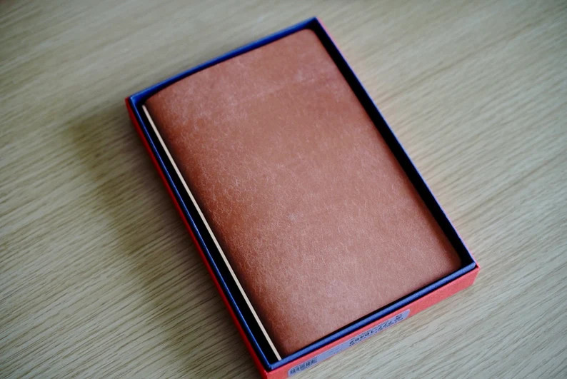 Japan Plotter Pueblo Handmade 6-ring Italian Tanning Leather Notebook Cover Stationery Cover for ... | Etsy (US)