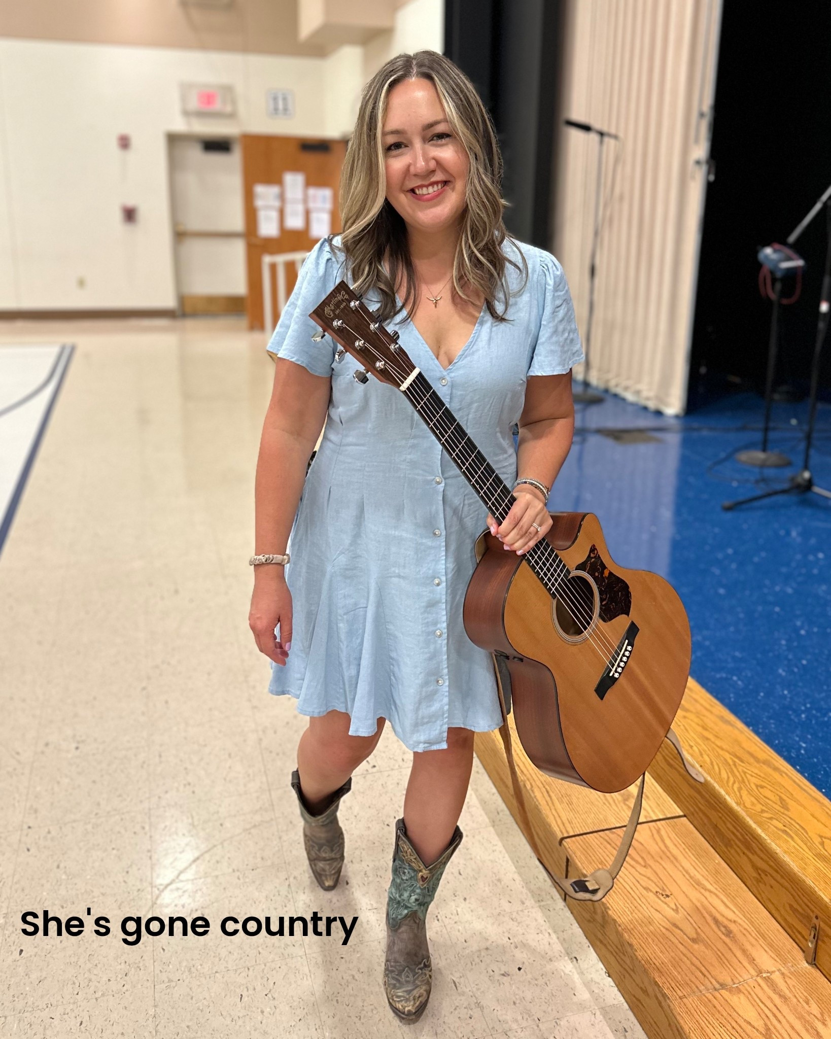 My most worn dress of the summer! True to size, wearing a medium. 5'8" for reference. Boots are by Dan Post!

#LTKStyleTip #LTKSeasonal #LTKFindsUnder50