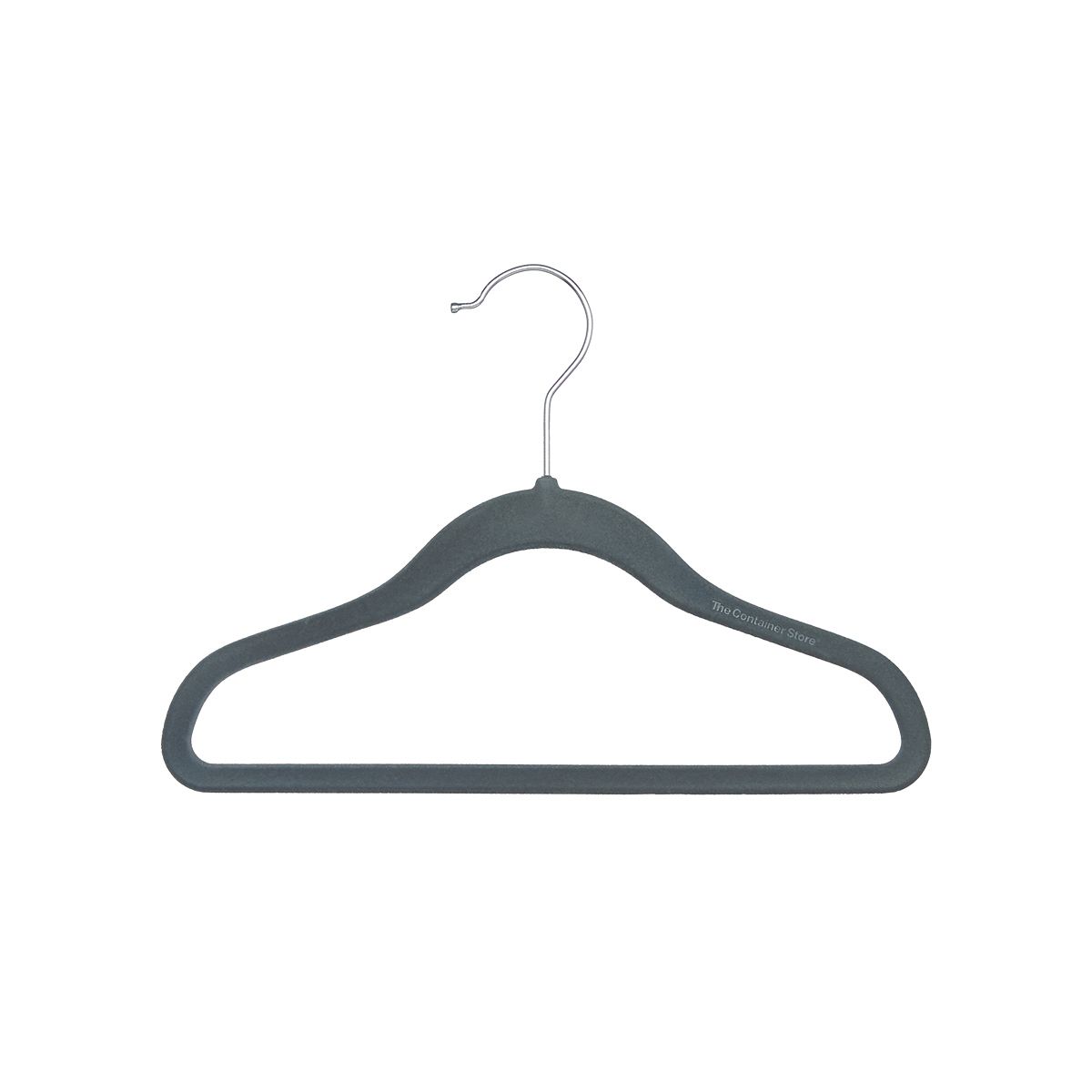 Kid's Slate Premium Non-Slip Velvet Hangers | The Container Store