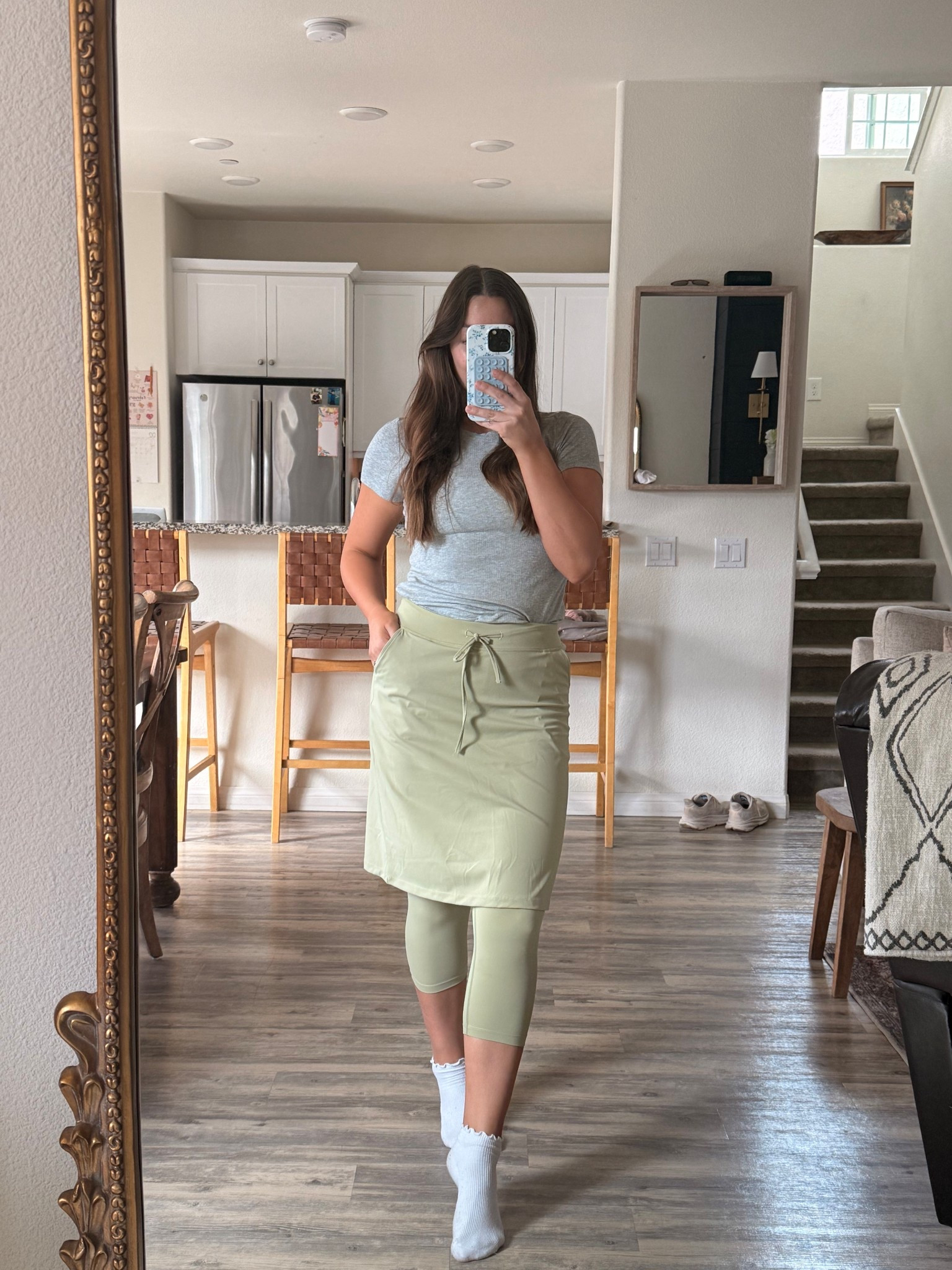 Modest workout OOTD 💚 

#LTKfitnessgoals #LTKootd #LTKdayinmylife