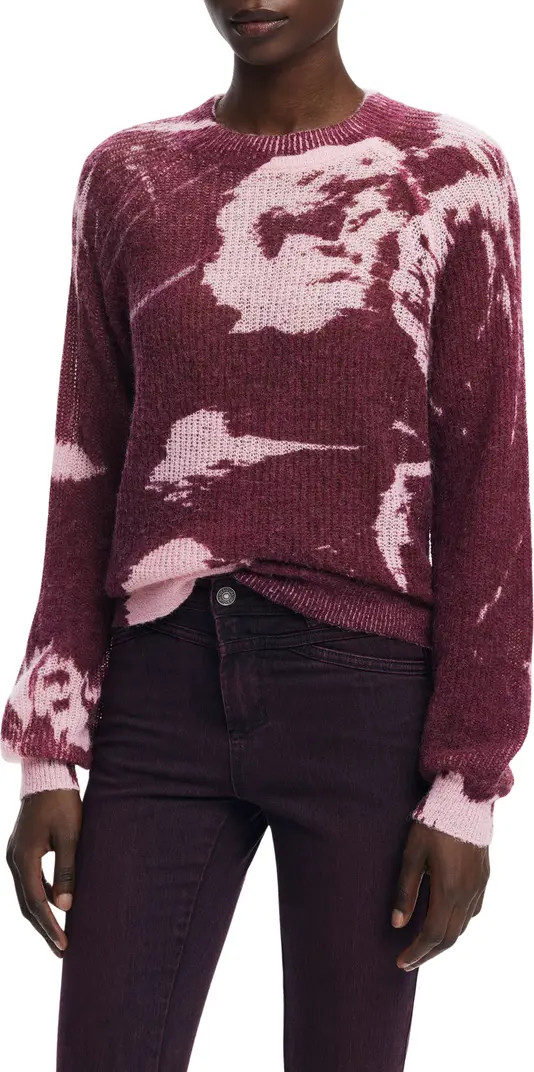 Desigual Abstract Print Crewneck Sweater | Nordstrom | Nordstrom