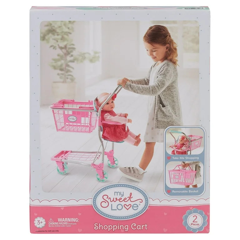 My Sweet Love Shopping Cart for 18" Dolls | Walmart (US)
