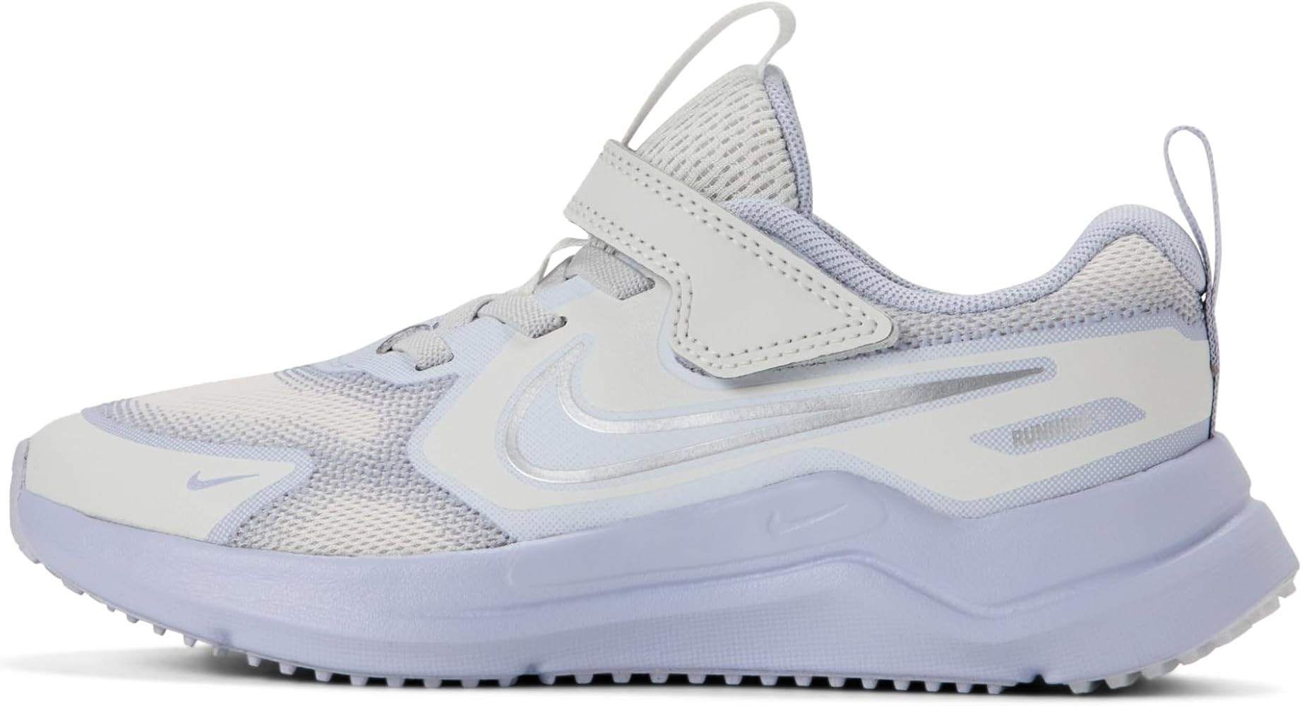 Amazon.com | Nike Little Kid's Cosmic Runner Road Running Shoes, Platinum Tint/Metallic Silver-Gh... | Amazon (US)