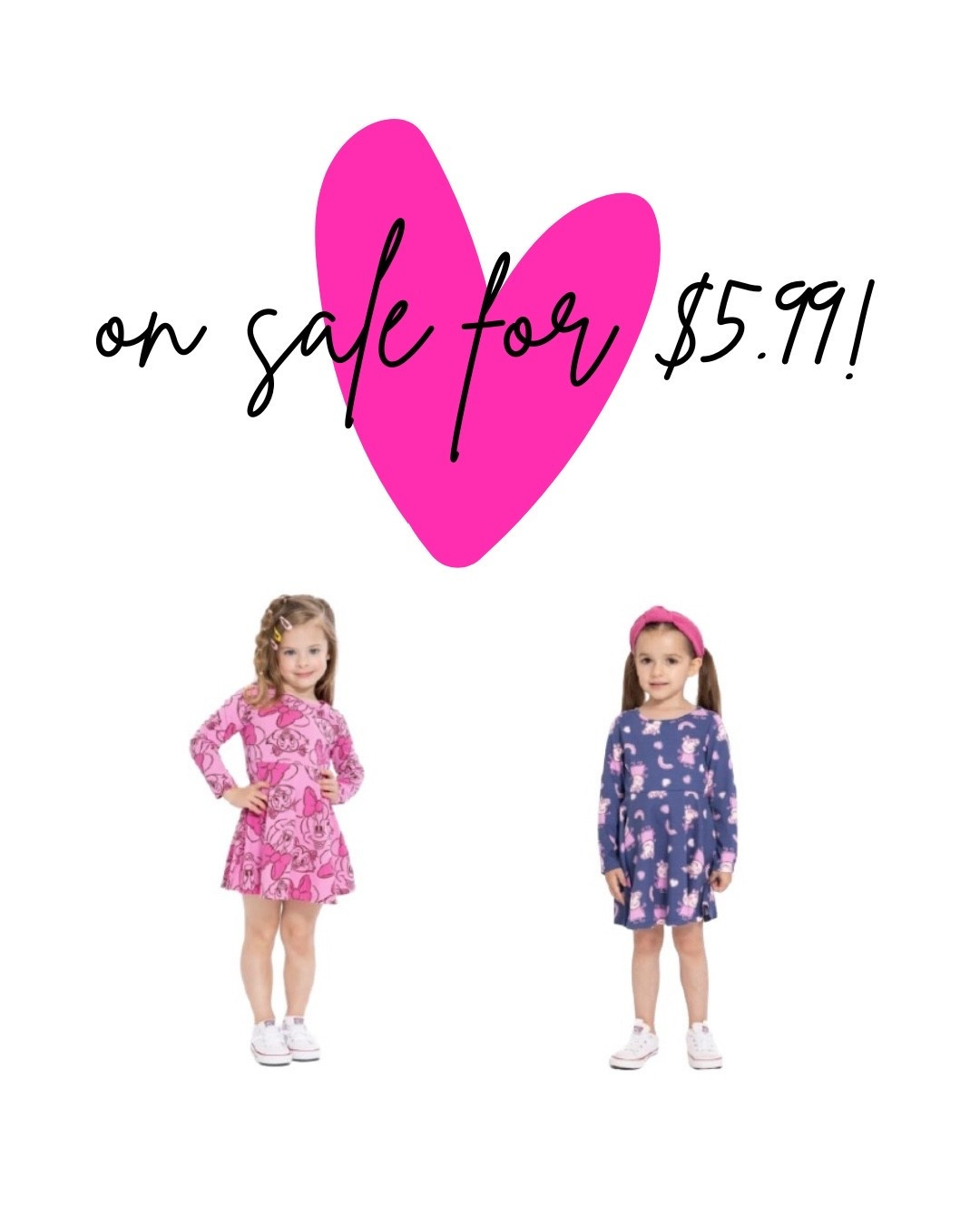 Peppa Pig + Minnie Mouse options 💖 Only $5.99 right now for toddler girls. Grab before they sell out 😮

#LTKFindsUnder50 #LTKKids #LTKGiftGuide