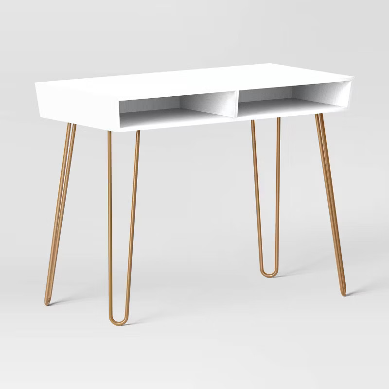 Hairpin Writing Desk with Storage - Threshold™ | Target