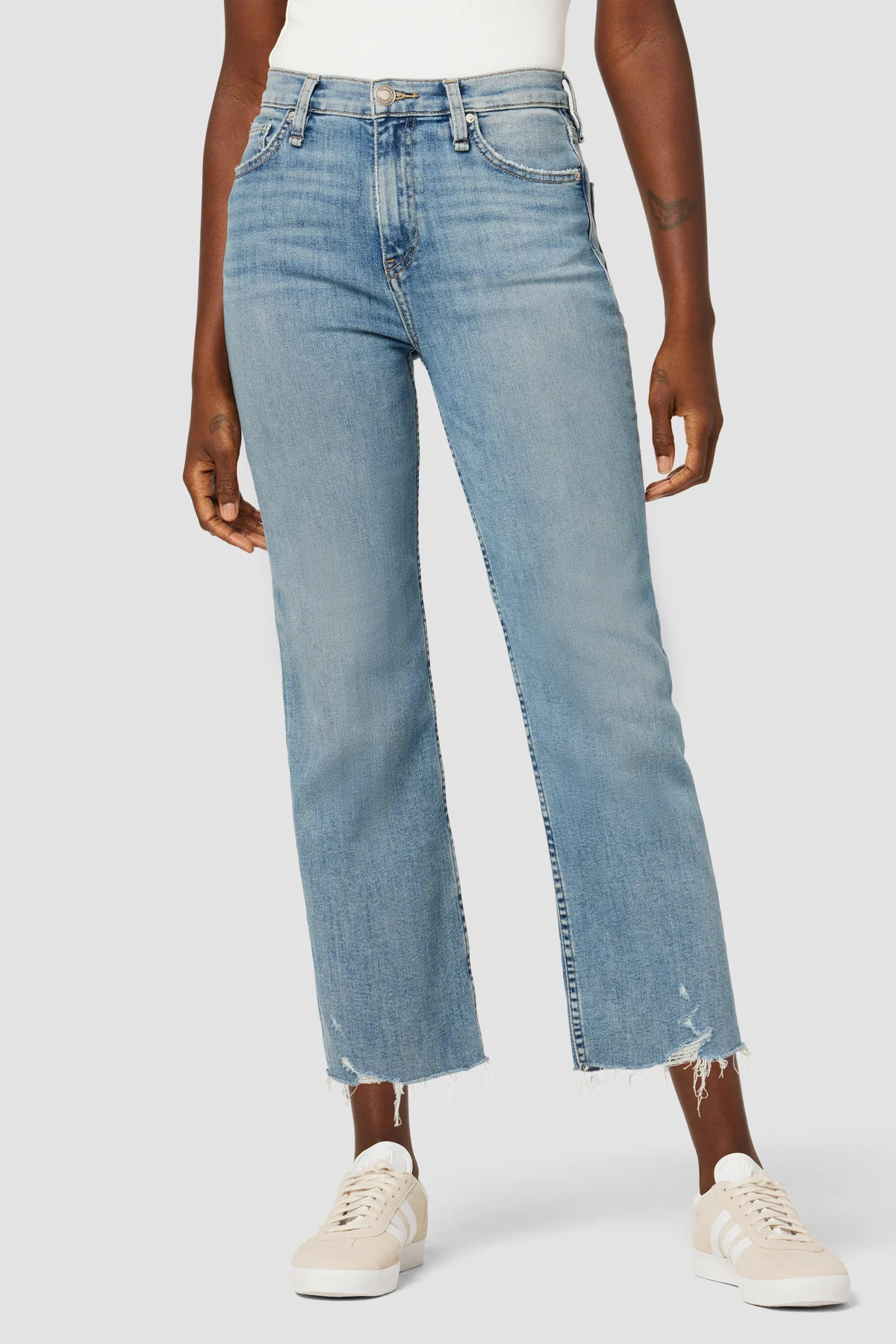 Remi High-Rise Straight Crop Jean | Hudson Jeans
