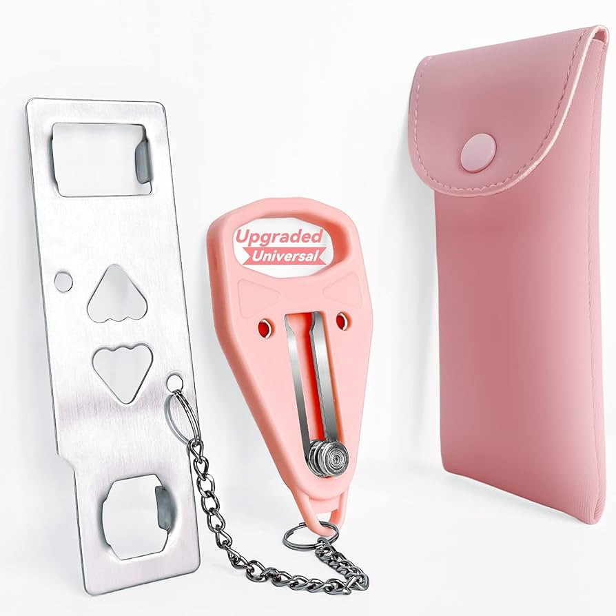 AceMining Portable Door Lock Home Security Door Locker Travel Lockdown Locks for Additional Safet... | Amazon (US)