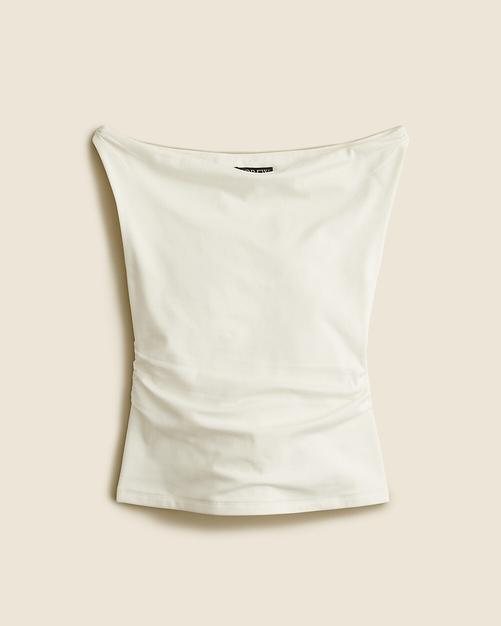 Off-the-shoulder tank top in stretch cotton blend | J. Crew US