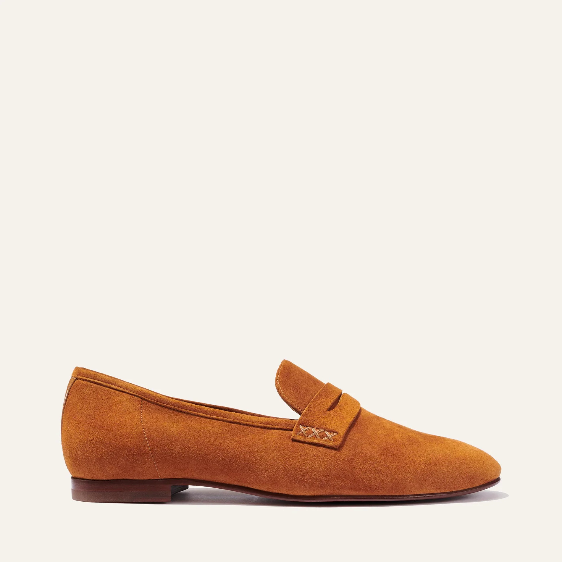 The Penny - Caramel Suede | Margaux