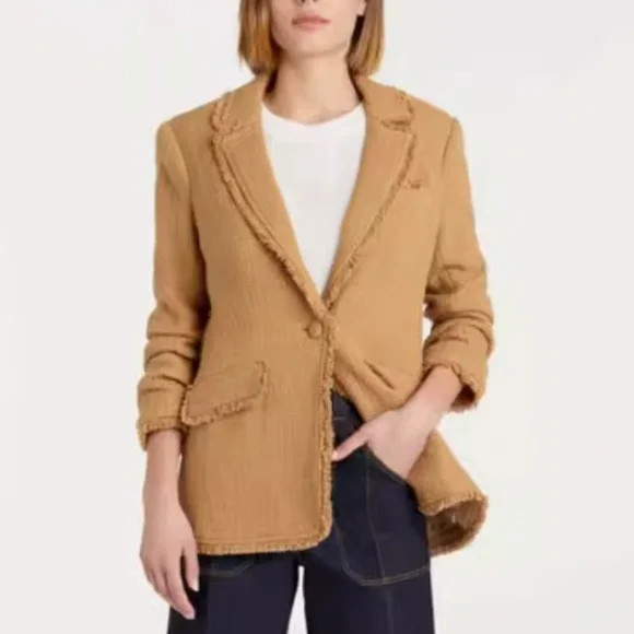 NWT Cinq à Sept Boucle Khloe Blazer - Sahara | Poshmark