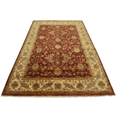 Elyane One-of-a-Kind 9'4'' X 12'5'' New Age Wool Area Rug Red | Wayfair North America