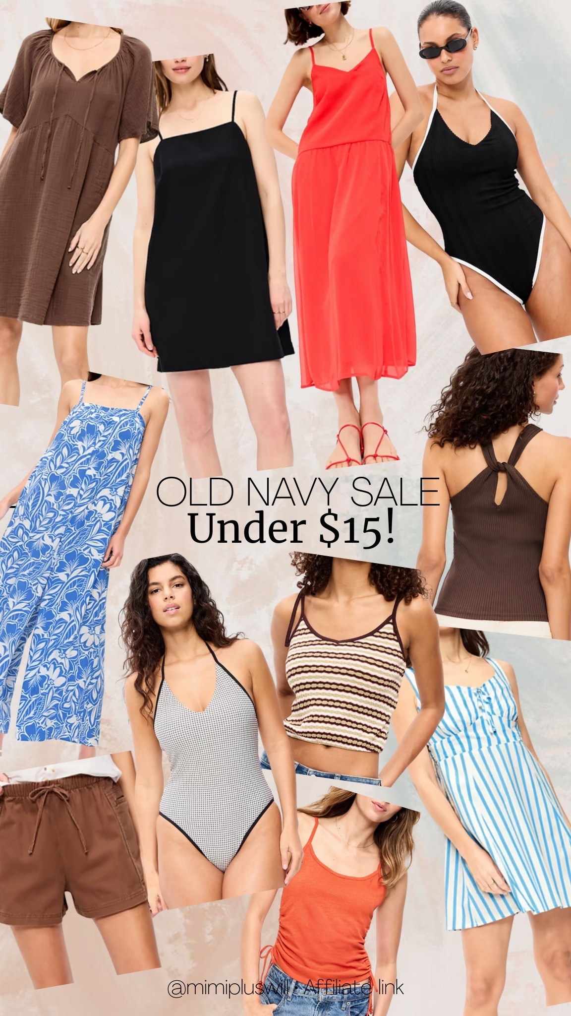 Old navy sale with items $15 or less!!! 

Old navy | sale | summer dress | bathing suit | one piece | women’s outfit | petite style 
Follow @mimipluswill for more!

#LTKootd #LTKPetite #LTKSaleAlert