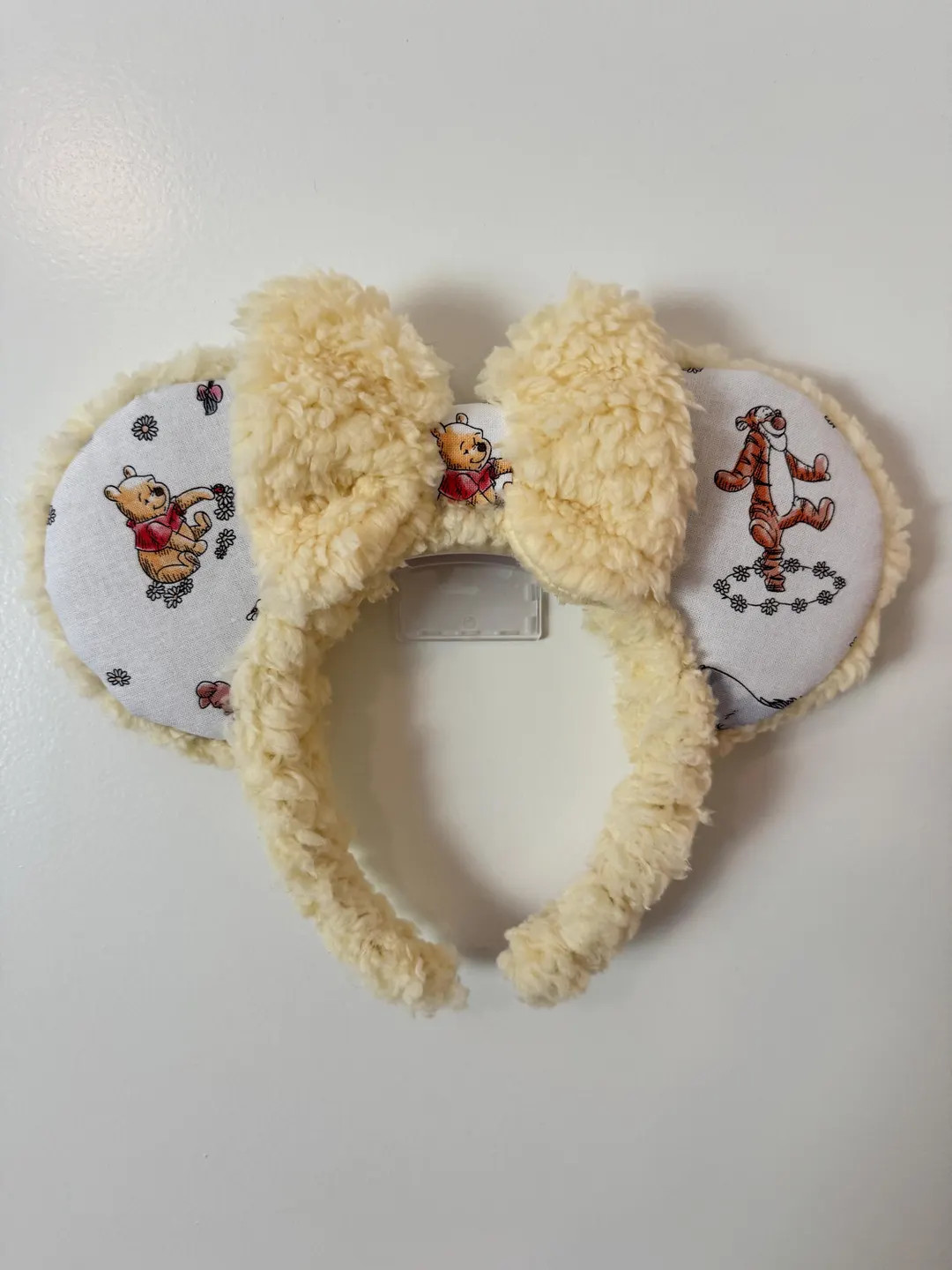 Pooh Ears, Pooh and Tigger Mouse Ears, Yellow Sherpa Disney Ears - Etsy | Etsy (US)