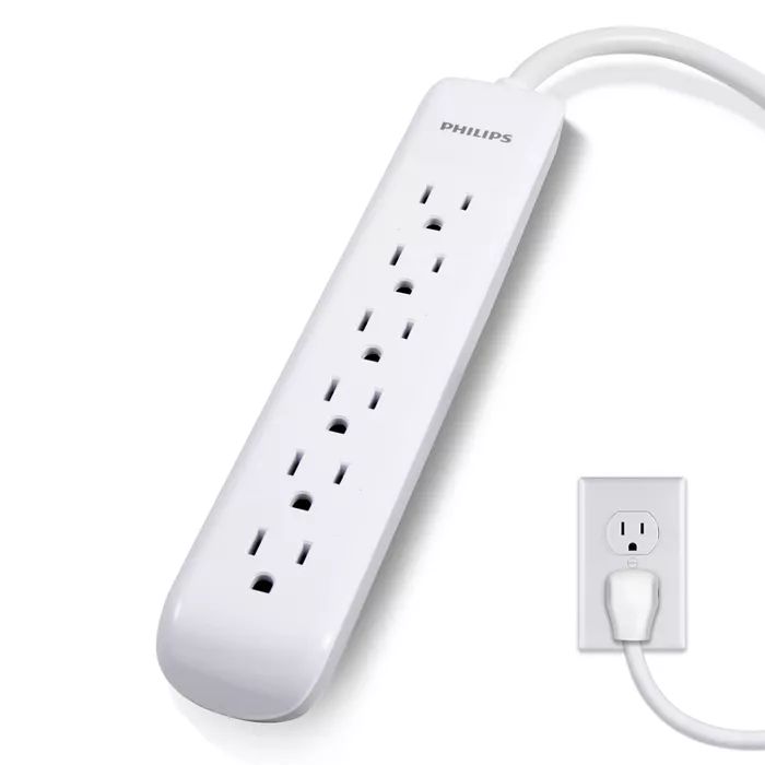 Target/Electronics/TVs & Home Theater/Surge Protectors‎Philips 6-Outlet Surge Protector with 4f... | Target