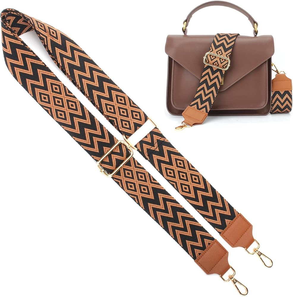 Wide Shoulder Strap Adjustable Shoulder Straps Purse Strap Crossbody Canvas Bag Handbag Replaceme... | Amazon (US)