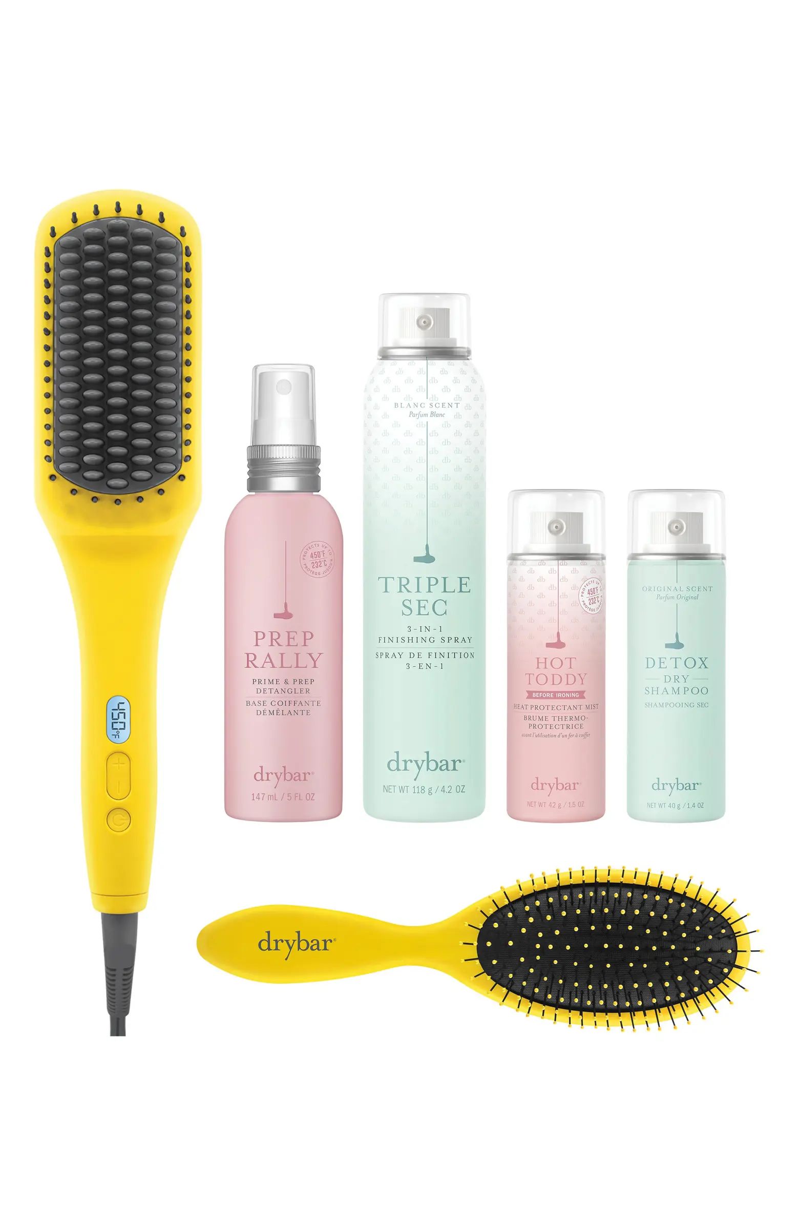 The Brush Crush Heated Straightening Brush Set | Nordstrom