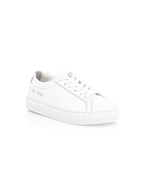 Little Kid's & Kid's Original Achilles Leather Low-Top Sneakers | Saks Fifth Avenue