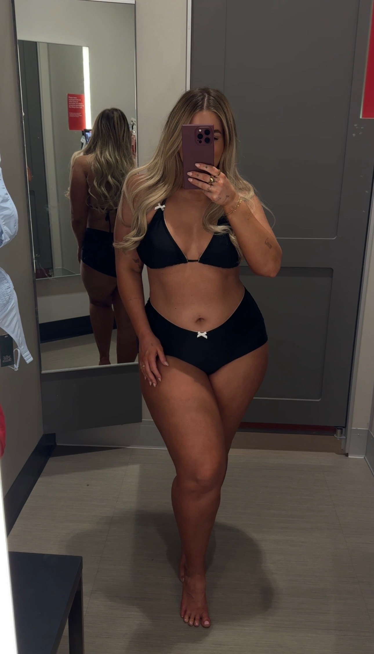 Swim season👙 #swim #bikini 

Top- large 
Bottoms- XL

#LTKSwim #LTKMidsize