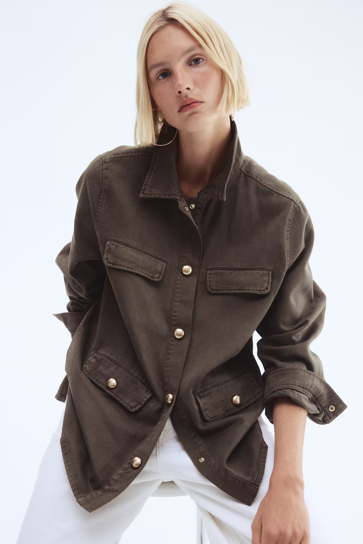 Twill Utility Jacket | H&M (US + CA)