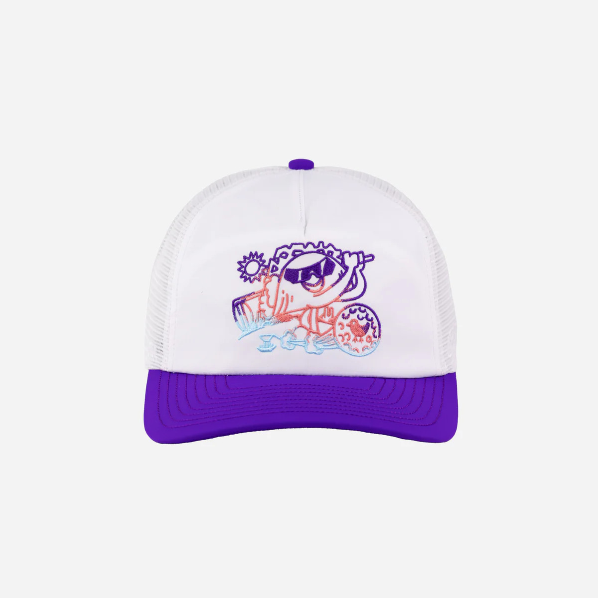 Taco Bell Swing Taco Trucker Hat - White | Bad Birdie
