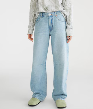 Low-Rise Baggy Barrel Jean | Aeropostale