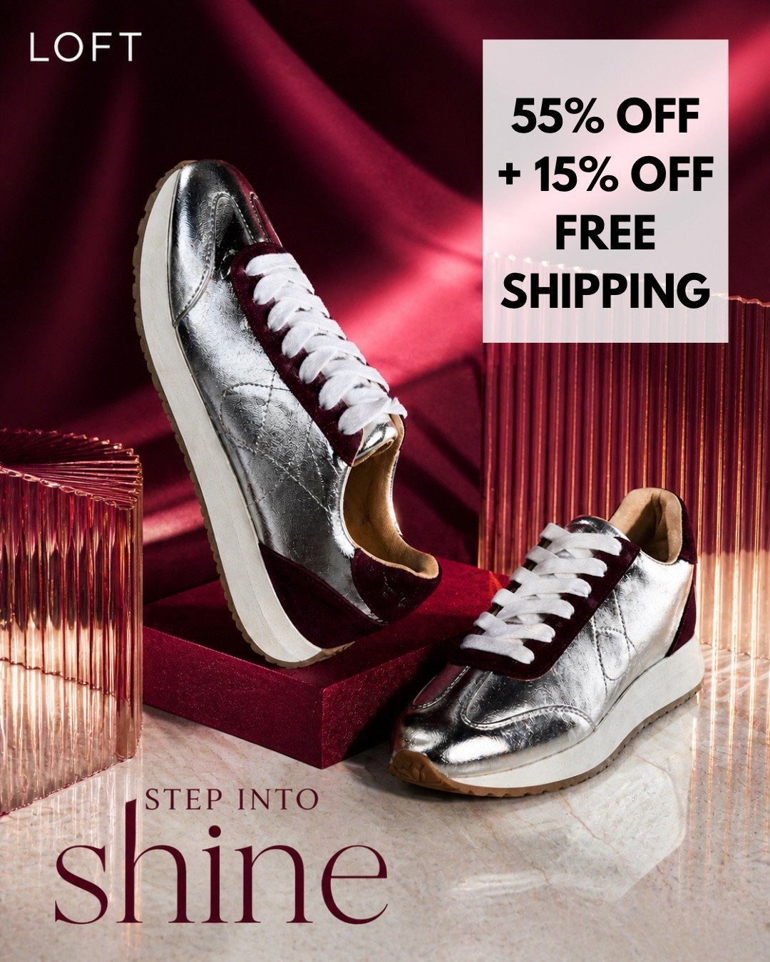 SALE at LOFT ‼️ Save 55% off plus an additional 15% OFF ‼️ Plus FREE Shipping too!!! 
Grab your favorites now before this incredible event ends!!!

#LTKootd #LTKSaleAlert #LTKTravel
#LTKfitnessgoals #LTKActive #LTKgrwm
https://liketk.it/6fhQI