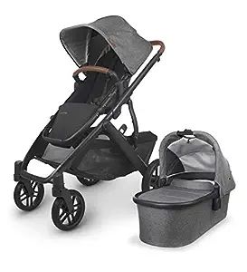 Vista V2 Stroller - Greyson (Charcoal Melange/Carbon/Saddle Leather) | Amazon (US)