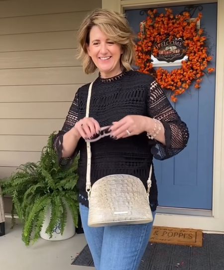 My favorite bag that I carry all the time and have it in two colors. There are 8 color choices! You can’t go wrong with a Brahmin handbag. ♥️ 

Handbag
Brahmin
Dress up or down 

#LTKstyletip #LTKitbag #LTKworkwear