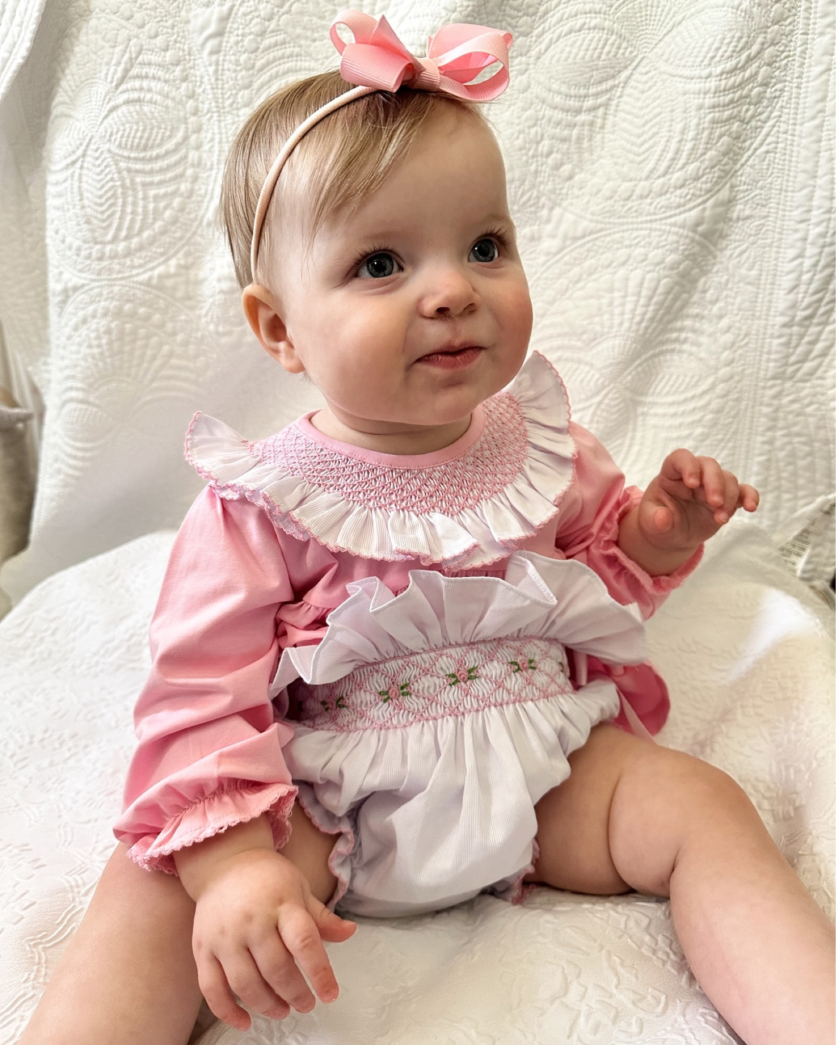 Addison’s #ootd • All smiles every time her brother is home! 💕💐

#LTKKids #LTKBaby