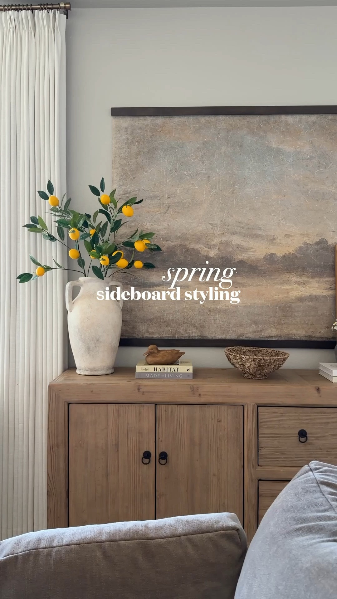 spring sideboard decor styling!

#LTKSeasonal #LTKHome