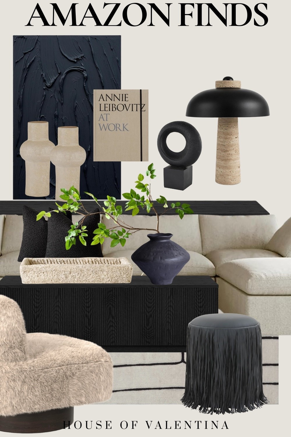 OMG… I am in LOVE with this space! The moody black accents, sculptural decor, cozy textures, and European-inspired styling are everything. These Amazon finds look so high end and instantly make your home feel curated, timeless, and effortlessly luxurious. Saving every single one!!

#LTKHome #LTKSeasonal #LTKSaleAlert