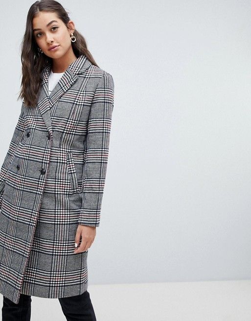 Only check coat | ASOS US