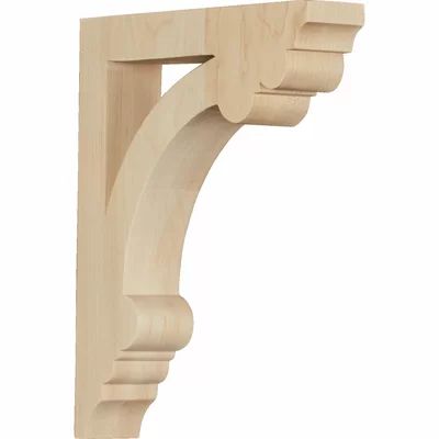 Derbyshire Corbel Alcott Hill Finish: Maple, Size: 9" H x 1.5" W x 7.5" D | Wayfair North America