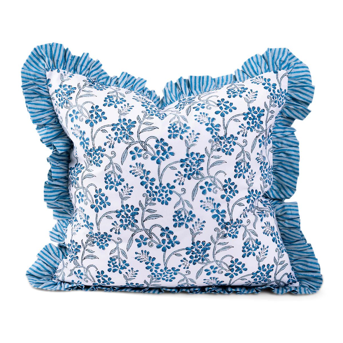 Furbish Studio - Ruffle Throw Pillow - Sanibel | Furbish Studio