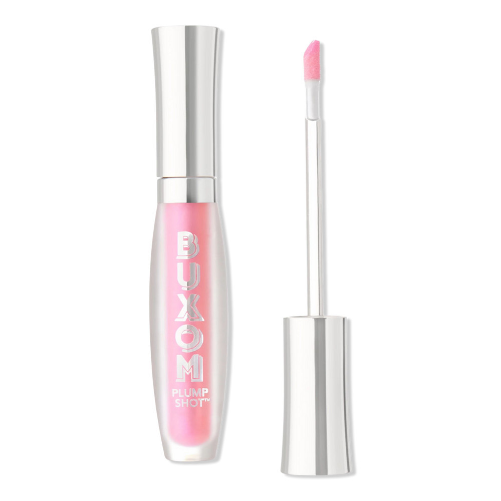 Buxom Plump Shot Plumping and Smoothing Lip Serum Gloss with Peptides and Hyaluronic Acid - Spellbound Pink - multichrome tint | Ulta
