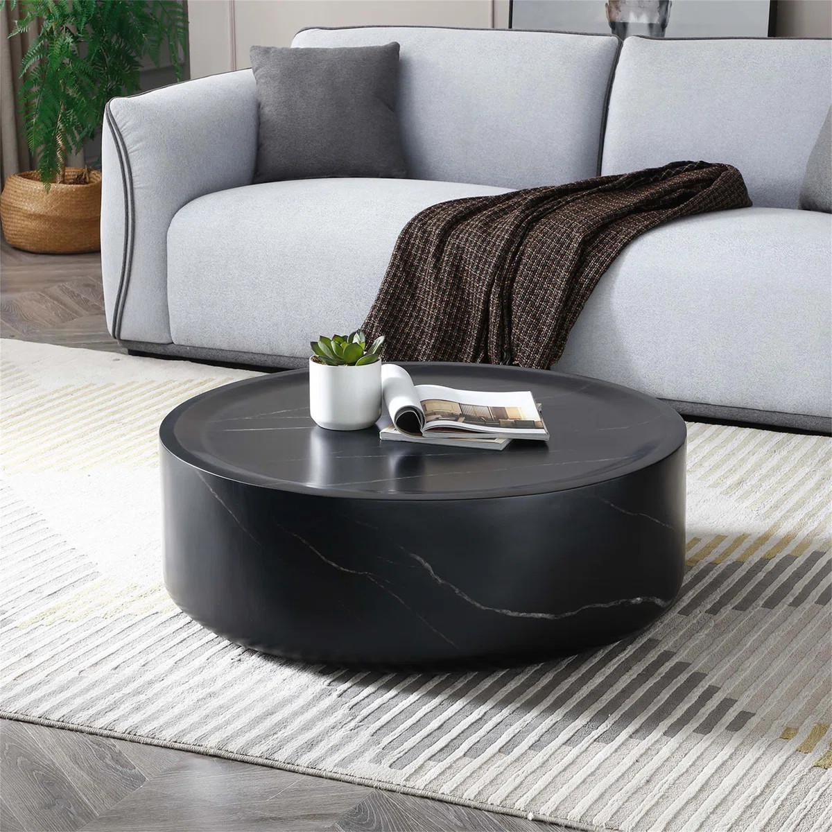 Round Modern Coffee Table | Wayfair North America