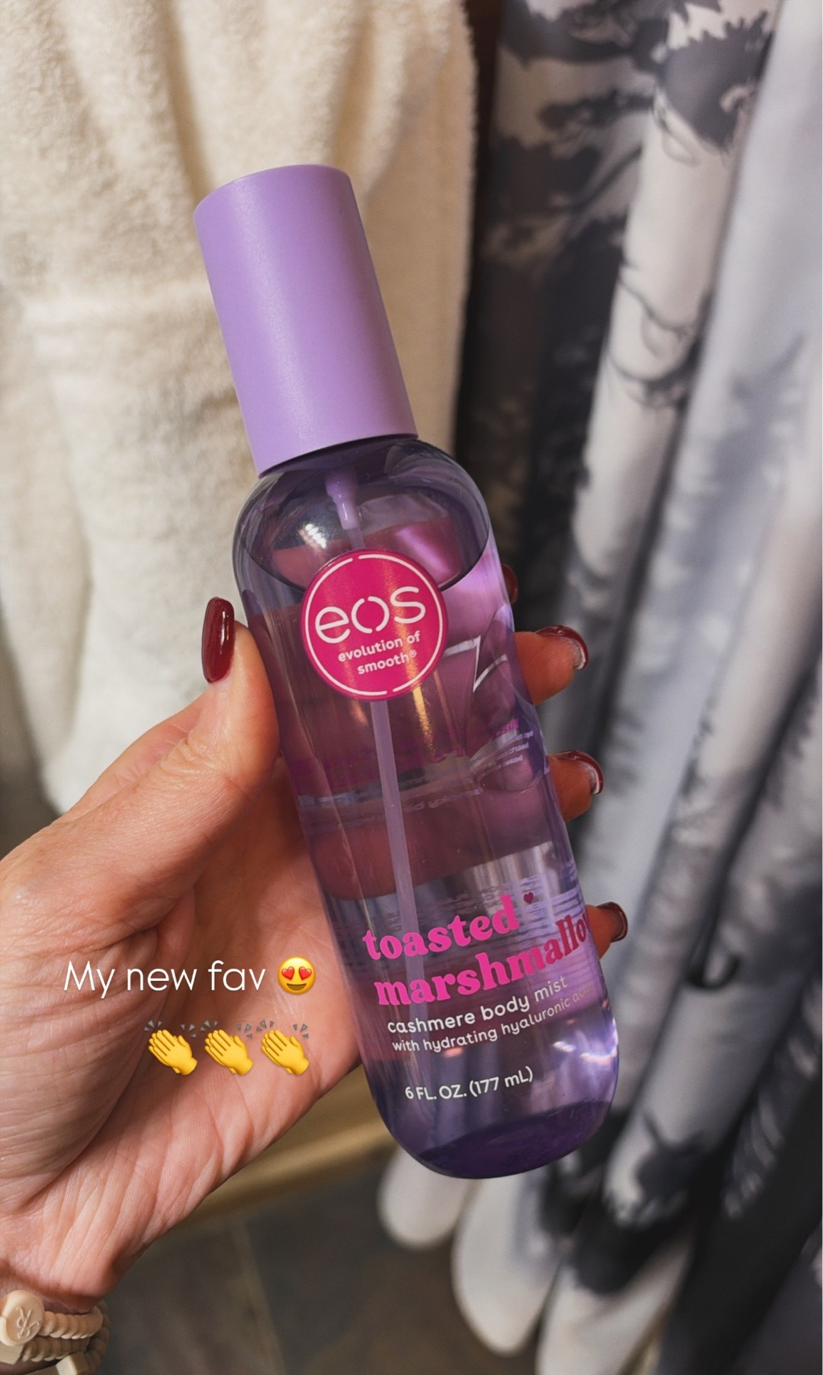 eos Toasted Marshmallow Body Mist - 6 fl oz

#LTKgrwm #LTKmorningroutine #LTKdayinmylife