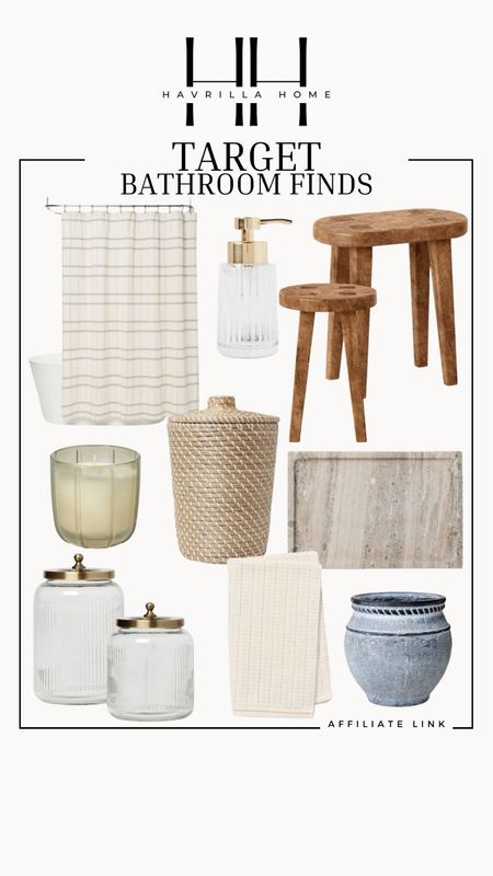 Target bathroom finds

spring decor, neutral spring decor, H&M home favorites, accent chair, gold mirror, spring throw pillows, rattan furniture, faux greenery, faux flowers, gold candlesticks, storage basket, throw blanket. Follow @havrillahome on Instagram and Pinterest for more home decor inspiration, diy and affordable finds home decor, living room, bedroom, affordable, walmart, Target new arrivals, winter decor, spring decor, fall finds, studio mcgee x target, hearth and hand, magnolia, holiday decor, dining room decor, living room decor, affordable home decor, amazon, target, weekend deals, sale, on sale, pottery barn, kirklands, faux florals, rugs, furniture, couches, nightstands, end tables, lamps, art, wall art, etsy, pillows, blankets, bedding, throw pillows, look for less, floor mirror, kids decor, kids rooms, nursery decor, bar stools, counter stools, vase, pottery, budget, budget friendly, coffee table, dining chairs, cane, rattan, wood, white wash, amazon home, arch, bass hardware, vintage, new arrivals, back in stock, washable rug, fall decor 

Follow my shop @havrillahome on the @shop.LTK app to shop this post and get my exclusive app-only content!

Hi Alli, thank you for the message! We’d be interested in discussing a potential partnership. Please email your project details to social@lightopia.com 
Looking forward to connecting further!


#LTKhome #LTKsalealert #LTKxTarget