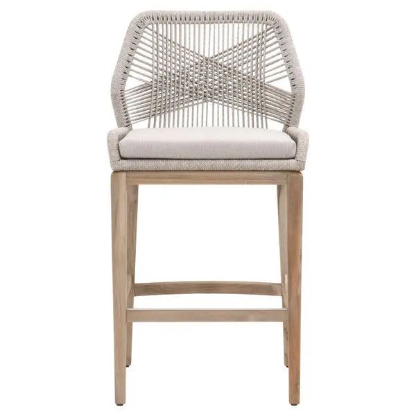 Loom Woven Outdoor Barstool | Scout & Nimble
