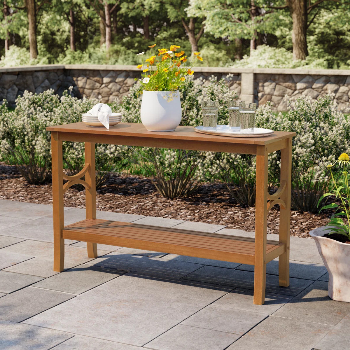 Brunswick Teak Buffet & Console Table | Wayfair North America