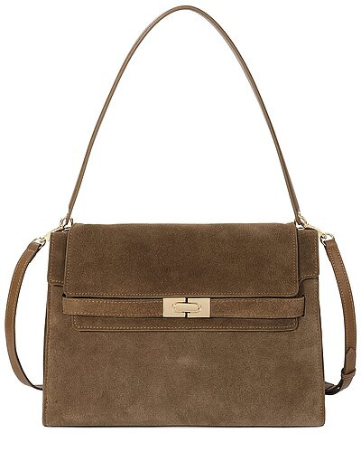 Refined Suede Shoulder Bag | Gilt & Gilt City