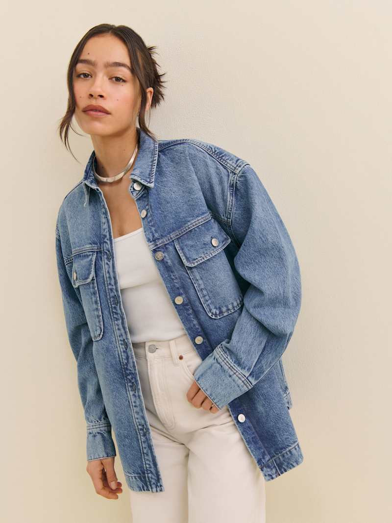 Carlos Denim Shirt | Reformation (Global)
