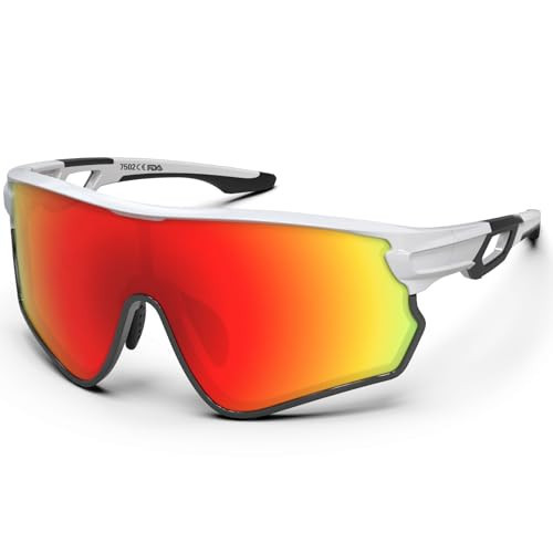 BEACOOL Polarized Sports Sunglasses for Men Women Youth Baseball Fishing Cycling Running Motorcycle Tac Glasses UV400 | Amazon (US)