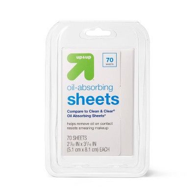 Oil Absorbing Sheets - 70ct - up & up™ | Target