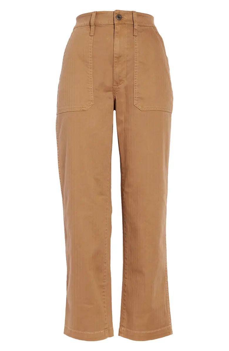 The Curvy Perfect Straight Workwear Pants | Nordstrom