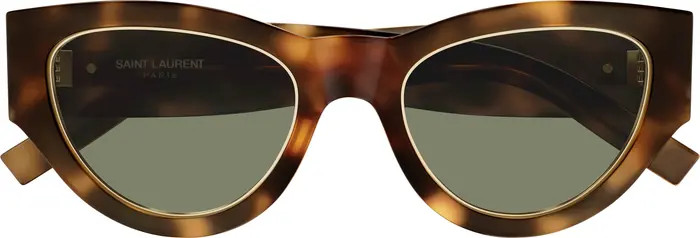 Saint Laurent SL M94 52mm Cat Eye Sunglasses | Nordstrom | Nordstrom