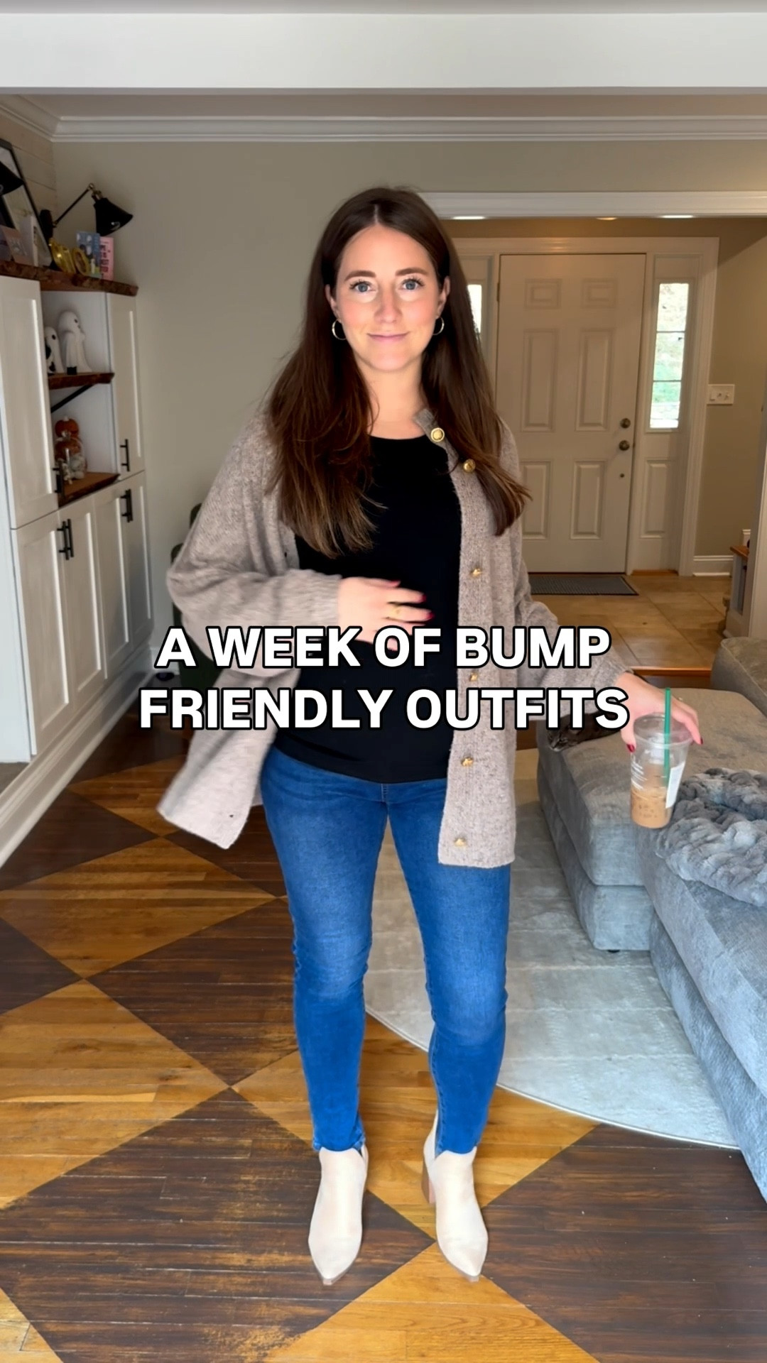  A week of bump friendly outfits! 

Sizing info:
Sweater - size small 
Long sleeve- size medium 
Maternity jeans - size medium 
Fringe sweater - size medium 
Corduroy pants - size small 
Skirt - size medium 
Striped sweater - size medium 
Off the shoulder sweater - size medium 
Leggings - size medium 
Cable knit sweater - size small 

Shoes are all TTS 

#LTKFindsUnder50 #LTKFindsUnder100 #LTKBump